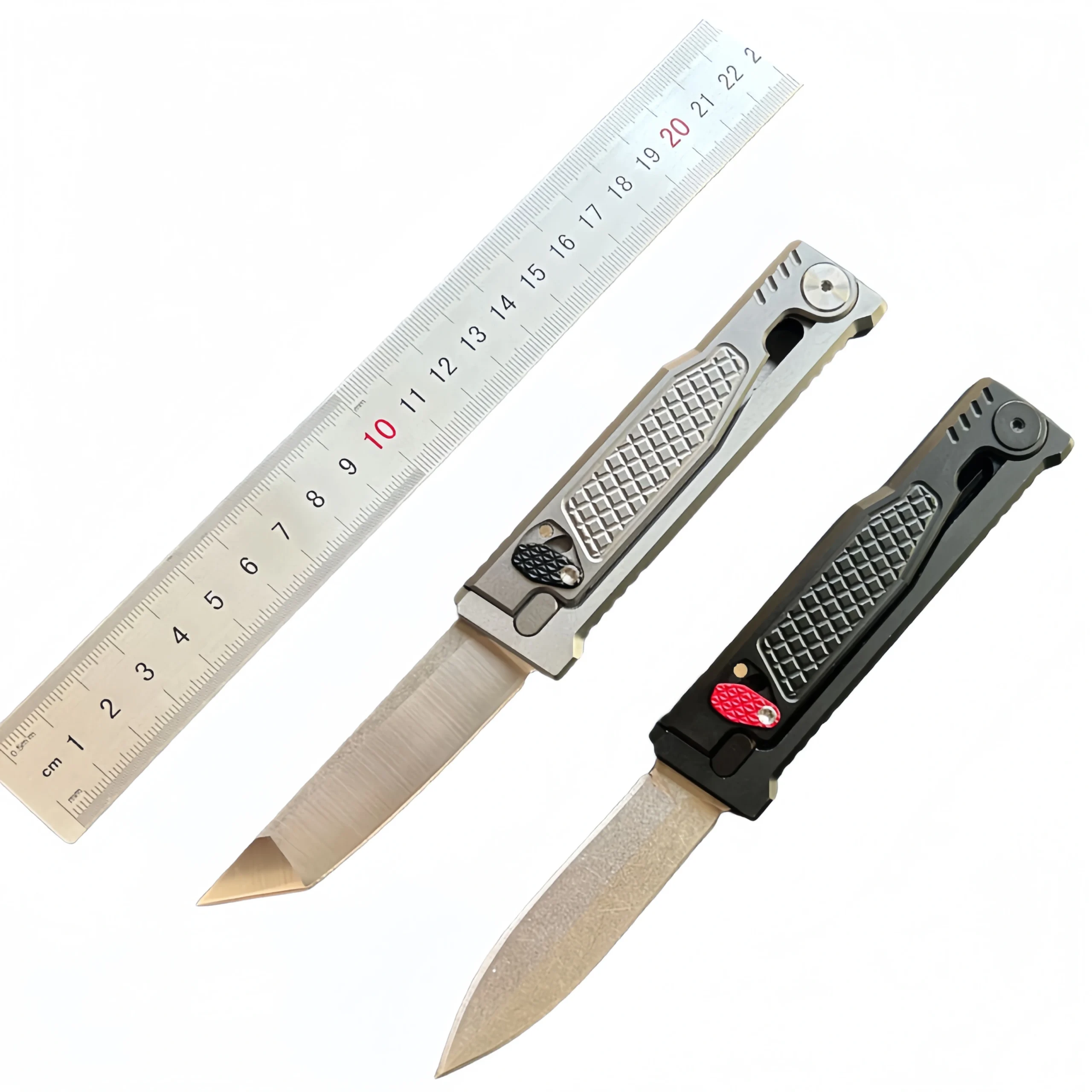 New gravity carrot knife with aluminum alloy handle