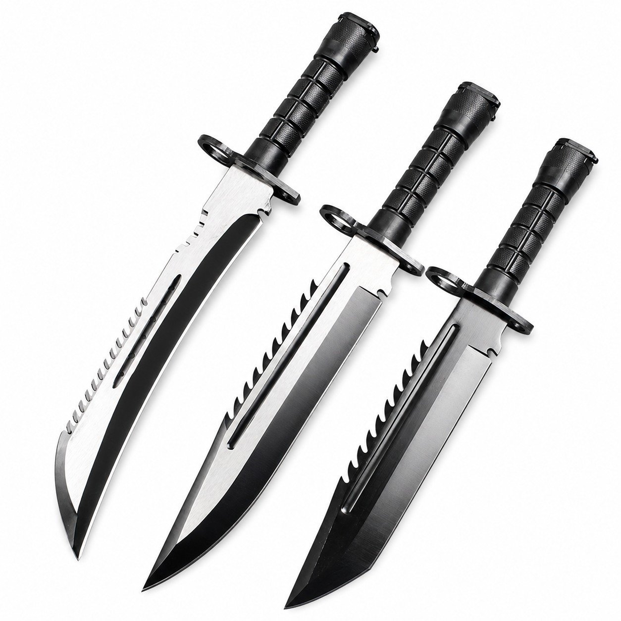 Tiger Tooth War Wolf Fixed Blade Knife