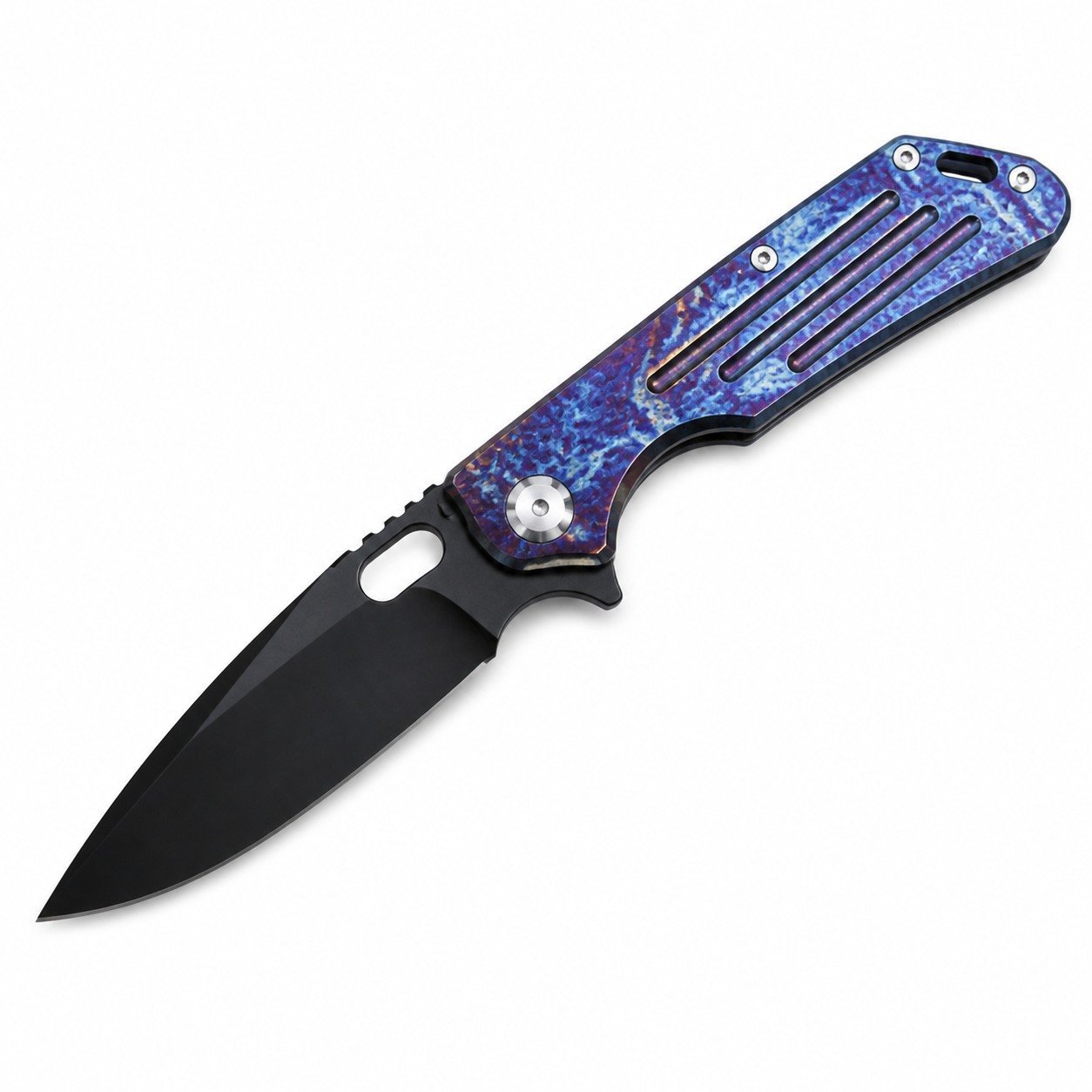 Pioneer DLC Blade M390 Titanium Alloy Handle SF Express
